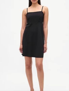 GAP Black Mini Skirt with Spaghetti Straps